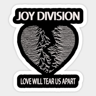 Joy Division - Love will tear us apart Sticker